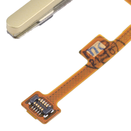 do Mi 11 Lite 5G taśma włącznik + czytnik żółty