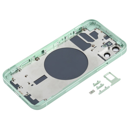do iPhone 12 obudowa ramka korpus przyciski MagSafe tył zielony