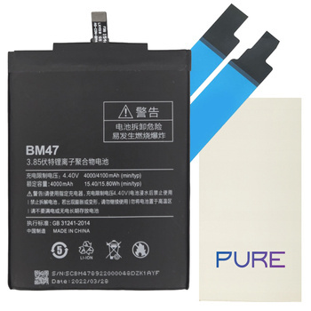 do Xiaomi Redmi 4x bateria BM47 4000mAh