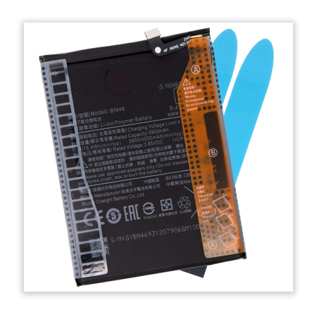 do Xiaomi Redmi Note 8T Bateria BN46 3900mAh
