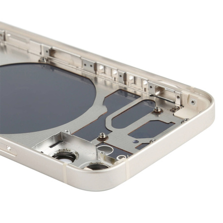 do iPhone 12 mini obudowa ramka korpus przyciski MagSafe tył biały