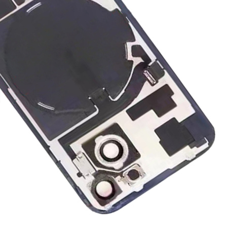 iPhone 15 klapka baterii czarna demontaż
