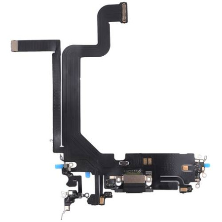 do iPhone 14 Pro Max taśma USB złącze ładowania czarne