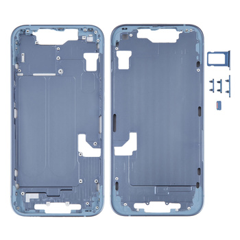 do iPhone 14 korpus ramka obudowa środkowa przyciski niebieski