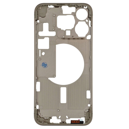 do iPhone 15 Pro Max korpus ramka obudowa środkowa przyciski biały