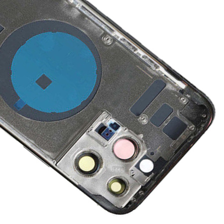 do iPhone 14 Pro Max obudowa ramka korpus przyciski MagSafe tył czarny