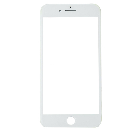 do iPhone 8 / SE 2020 / 2022 szyba ramka OCA biała