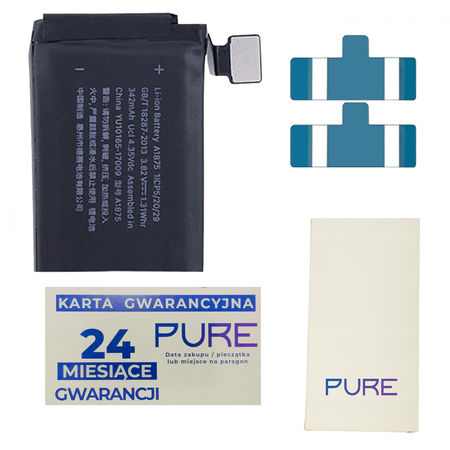 do Apple Watch 3 38mm bateria 262mAh