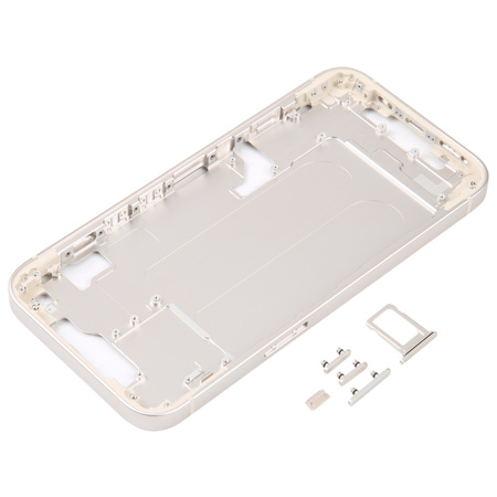 do iPhone 14 korpus ramka obudowa środkowa przyciski biały