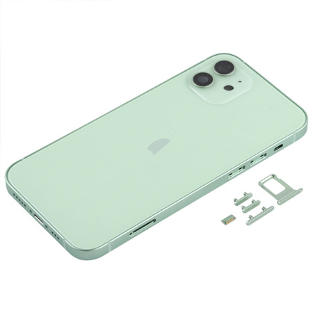 do iPhone 12 obudowa ramka korpus przyciski MagSafe tył zielony