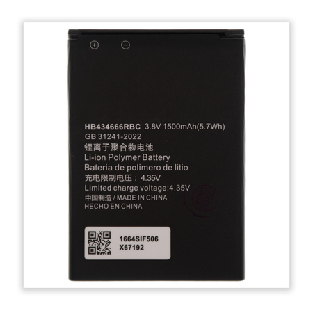 do Routera Huawei E5573 Bateria HB434666RAW 1500mAh