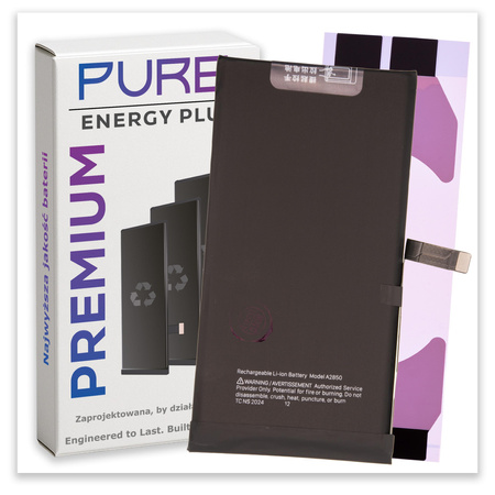 Bateria do iPhone 14 Plus Świeża Większa PURE Energy Plus 4550 mAh