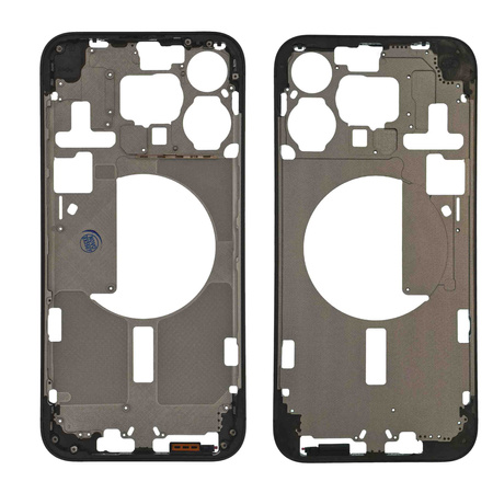 Korpus ramka obudowa do iPhone 15 Pro Max przyciski tacka SIM czarny
