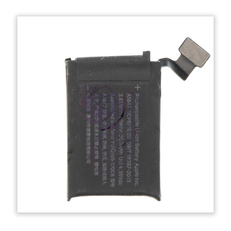 do Apple Watch 3 38mm bateria 262mAh