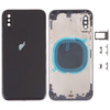 do iPhone XS obudowa ramka korpus przyciski tył czarny