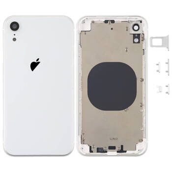 do iPhone XR obudowa ramka korpus przyciski tył biały