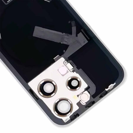 iPhone 15 Pro klapka baterii czarna demontaż