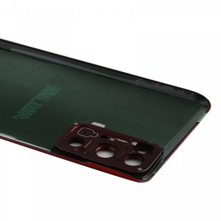 do Samsung S20 FE klapka + oczko kamery czerwona