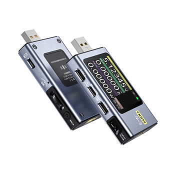 Miernik USB Tester FNIRSI FNB58 BT Bluetooth Wyświetlacz LCD 2"