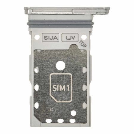 Tacka SIM do Samsung Galaxy S22 / S22+ biała szufladka