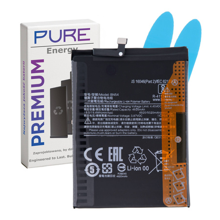 do Redmi 9 BN54 bateria 4920mAh