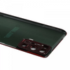 do Samsung S20 FE klapka + oczko kamery czerwona