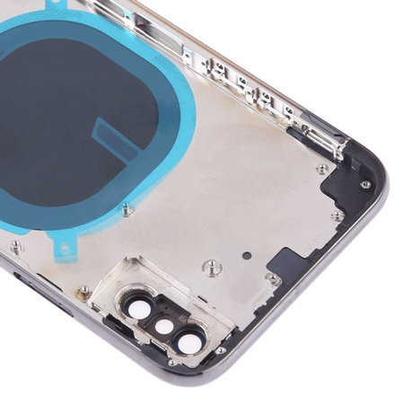 do iPhone XS obudowa ramka korpus przyciski tył czarny