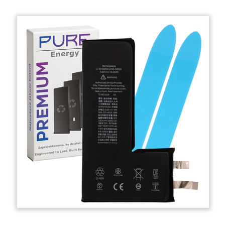 do iPhone 11 Pro bateria powiększ 3480 mAh bez BMS