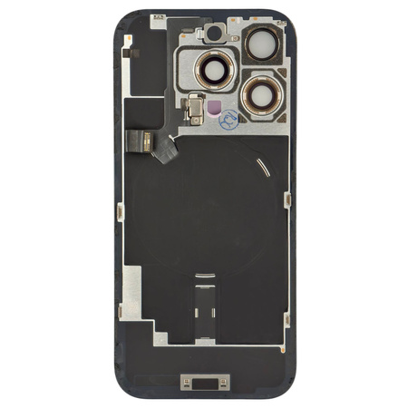 do iPhone 16 Pro klapka baterii plecki panel szkło tył biały demont (grA)