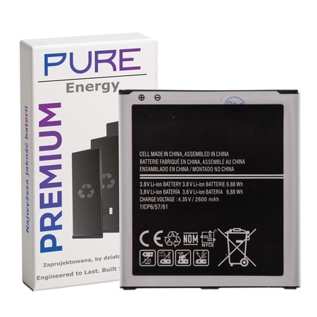 do Samsung J3 2016 J320 bateria 2600mAh EB-BG530BBE