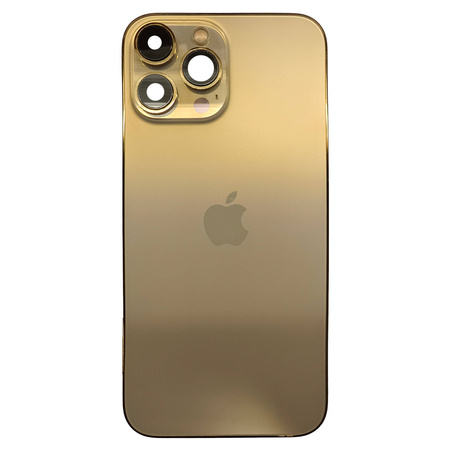 do iPhone 13 Pro Max obudowa ramka korpus tył złoty demontaż A- uzbrojony