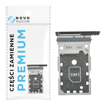 Tacka SIM do Samsung Galaxy S24 / S24+ czarna szufladka