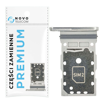 Tacka SIM do Samsung Galaxy S22 Ultra biała szufladka