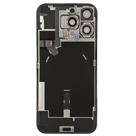 do iPhone 16 Pro Max klapka baterii plecki panel szkło tył czarny demont (grA)