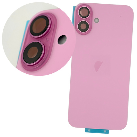do iPhone 16 klapka baterii różowa