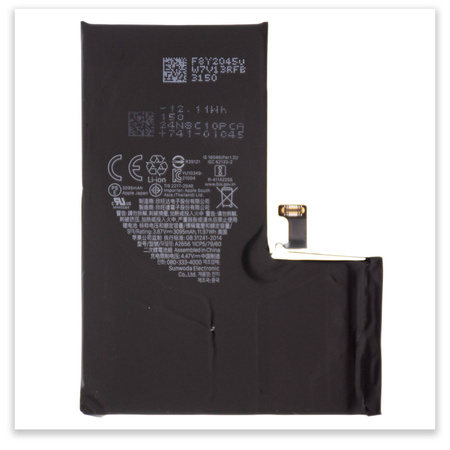 Bateria do iPhone 13 Pro demontaż 95-89%