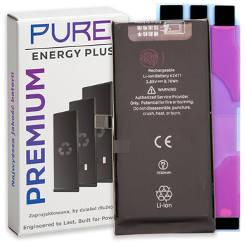 Bateria do iPhone 12 Mini Większa PURE Energy Plus Akumulator 2520 mAh