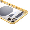 do iPhone 11 obudowa ramka korpus przyciski tył żółty