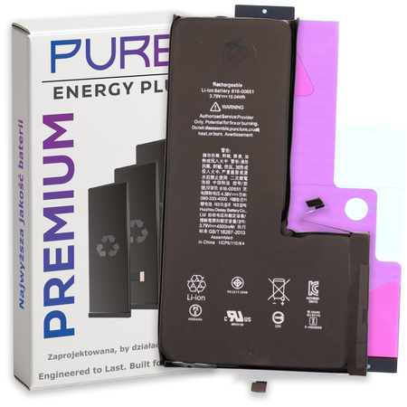 Bateria do iPhone 11 Pro Max Świeża Większa PURE Energy Plus 4500 mAh
