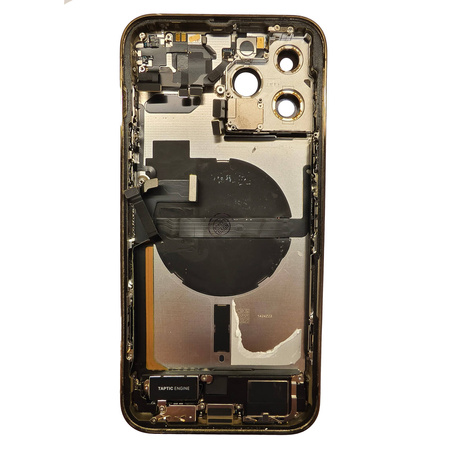 do iPhone 13 Pro Max obudowa ramka korpus tył złoty demontaż A- uzbrojony