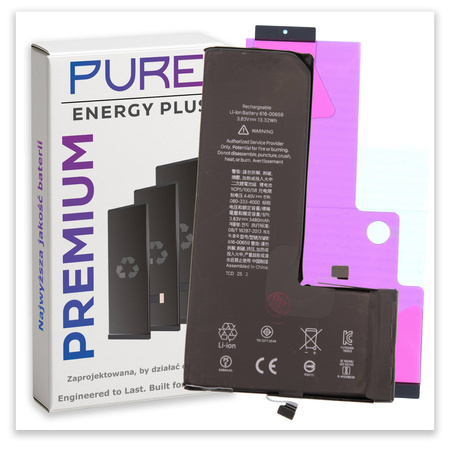 Bateria do iPhone 11 Pro Świeża Większa PURE Energy Plus Akulumator 3480mAh