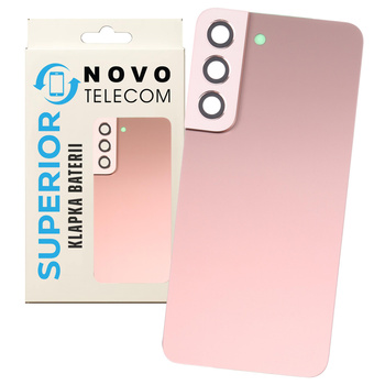 do Samsung S22 klapka baterii plecki szkło tył różowe złoto