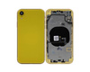 do iPhone XR obudowa ramka korpus przyciski tył żółty