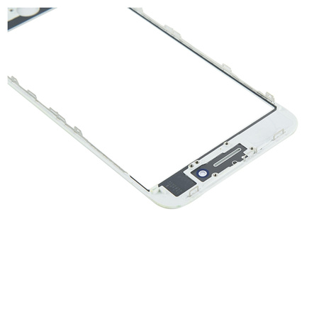 do iPhone 8 / SE 2020 / 2022 szyba ramka OCA biała