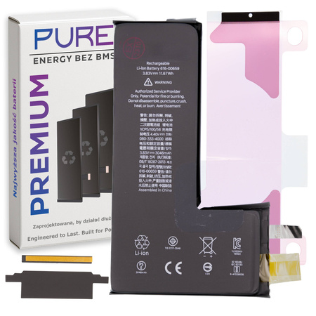 iPhone 11 Pro bateria bez BMS 3046mAh