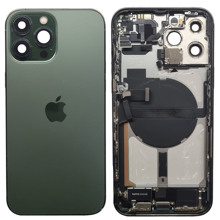 do iPhone 13 Pro Max obudowa ramka korpus tył zielony demontaż A- uzbrojony