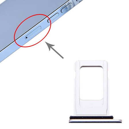 do iPhone 13 Pro / 13 Pro Max tacka SIM srebrny