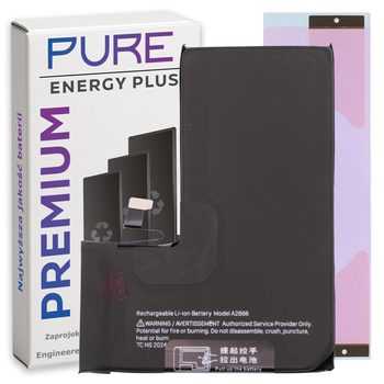 Bateria do iPhone 14 Pro Świeża Większa PURE Energy Plus Akumulator 3400mAh