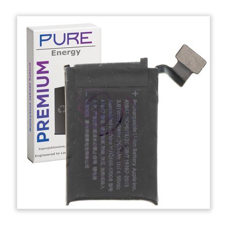 do Apple Watch 3 38mm bateria 262mAh