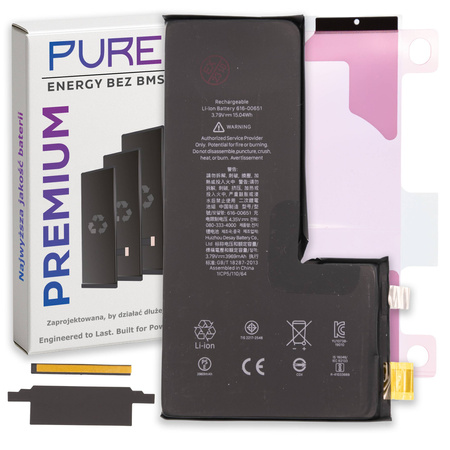 iPhone 11 Pro Max bateria bez BMS 3969mAh